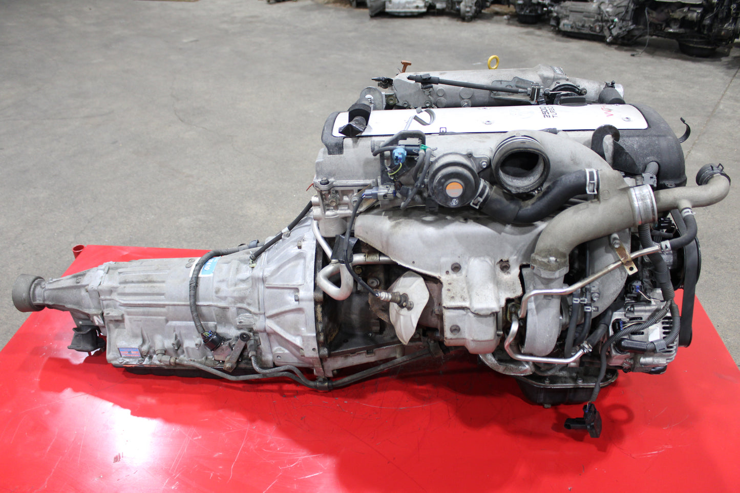 JDM TOYOTA 1JZGTE VVTI 2.5L TURBO MOTOR JDM 1JZ FRONT SUMP WIRING AUTO TRANS