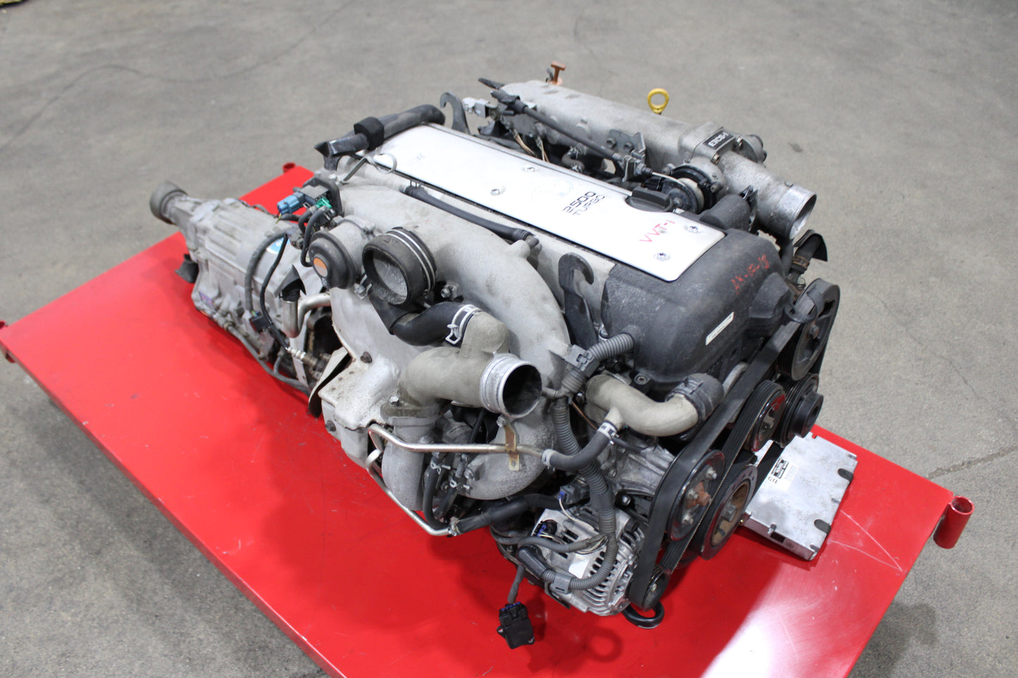 JDM TOYOTA 1JZGTE VVTI 2.5L TURBO MOTOR JDM 1JZ FRONT SUMP WIRING AUTO TRANS