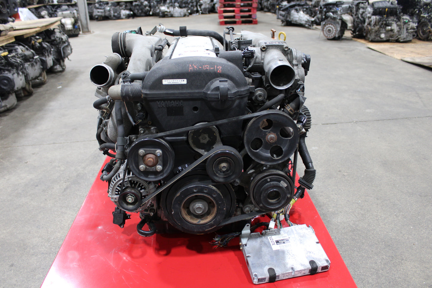 JDM TOYOTA 1JZGTE VVTI 2.5L TURBO MOTOR JDM 1JZ FRONT SUMP WIRING AUTO TRANS