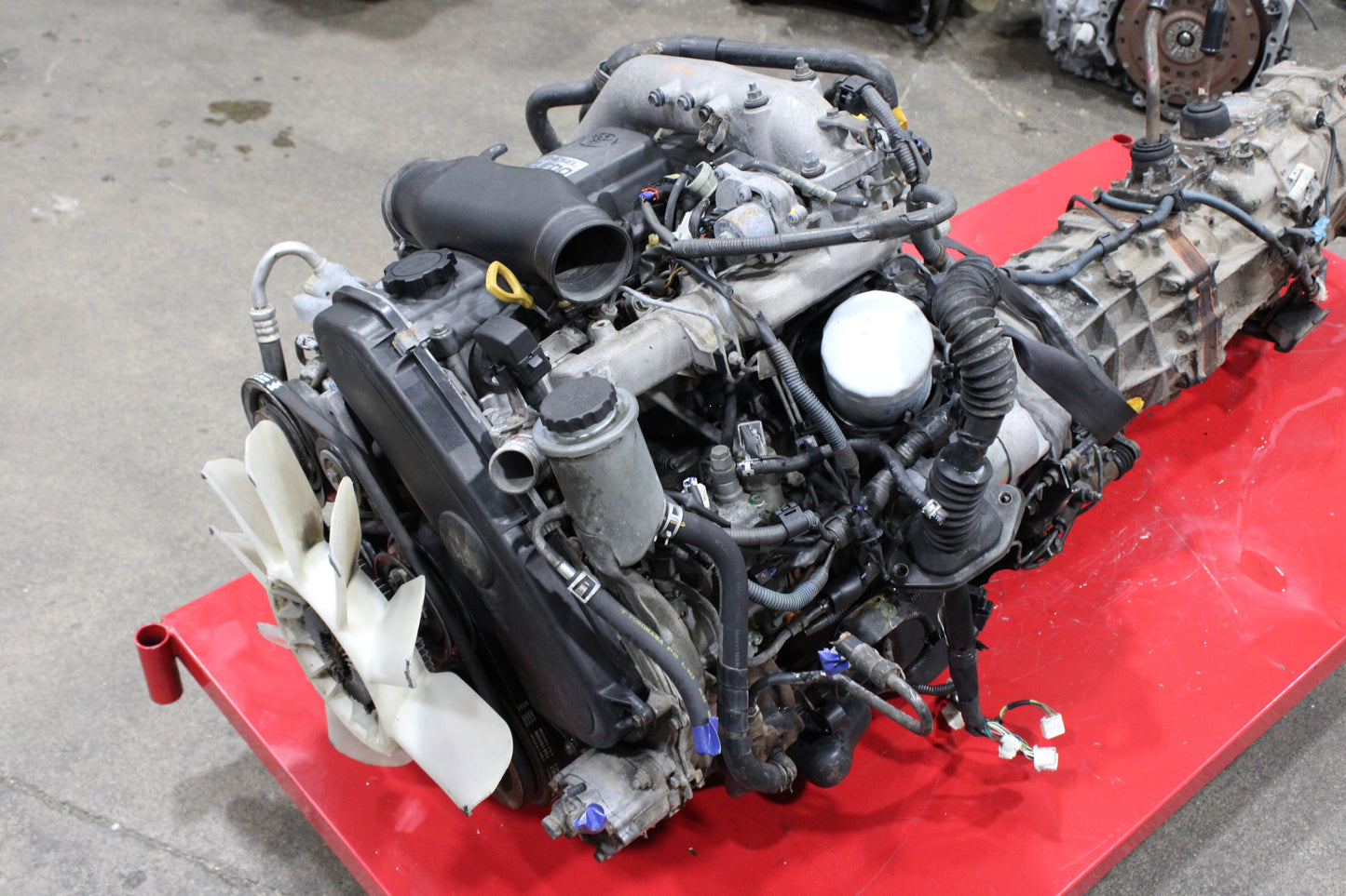 JDM 1KZ-TE TOYOTA 4RUNNER HILUX SURF TURBO DIESEL ENGINE 3.0L 4X4 MANUAL TRANS