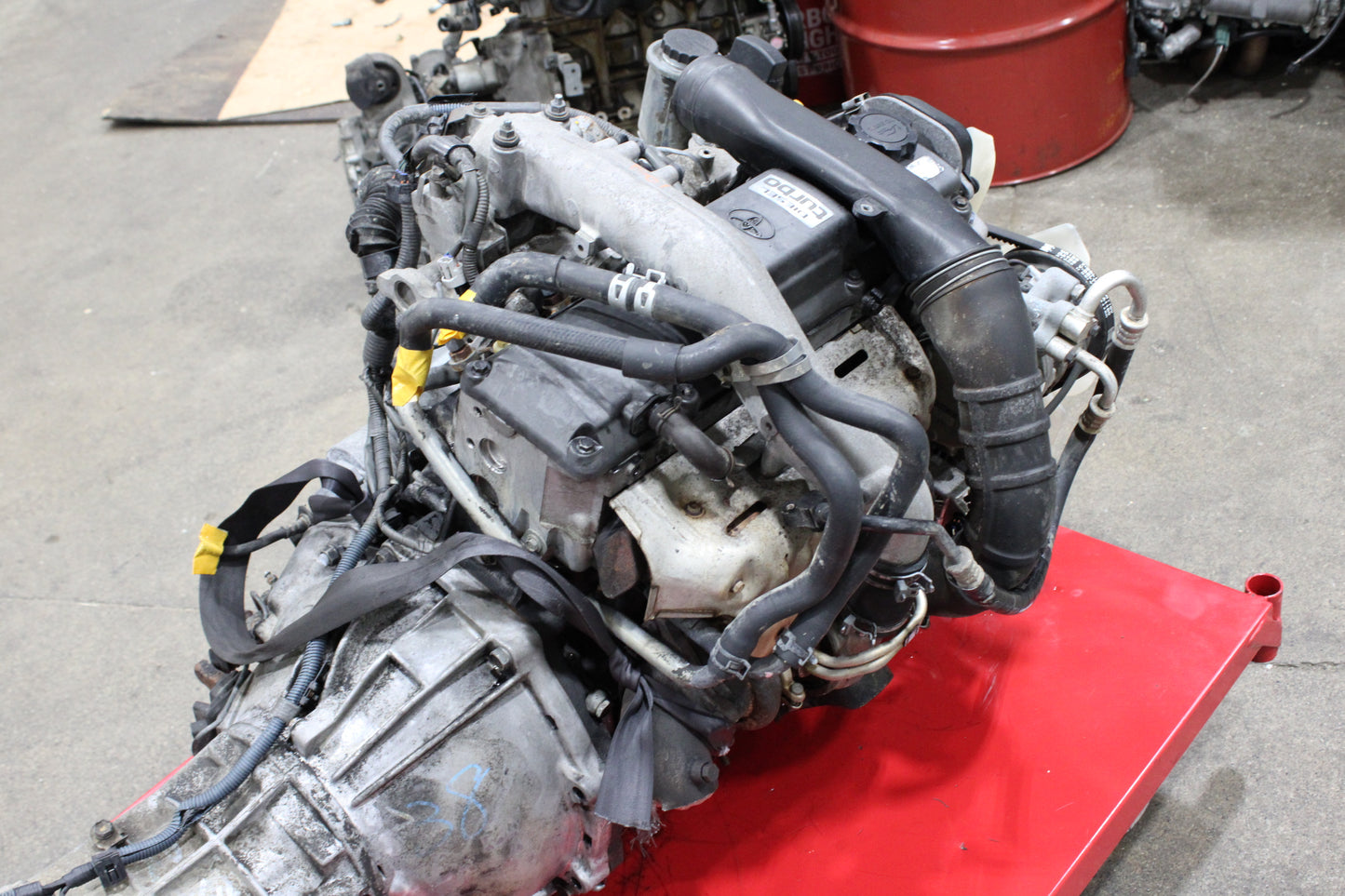 JDM 1KZ-TE TOYOTA 4RUNNER HILUX SURF TURBO DIESEL ENGINE 3.0L 4X4 MANUAL TRANS