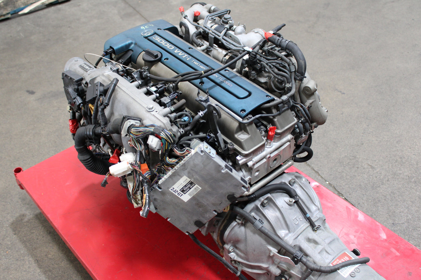 JDM 2JZGTE VVTi TWIN TURBO ENGINE ARISTO SUPRA 3.0L