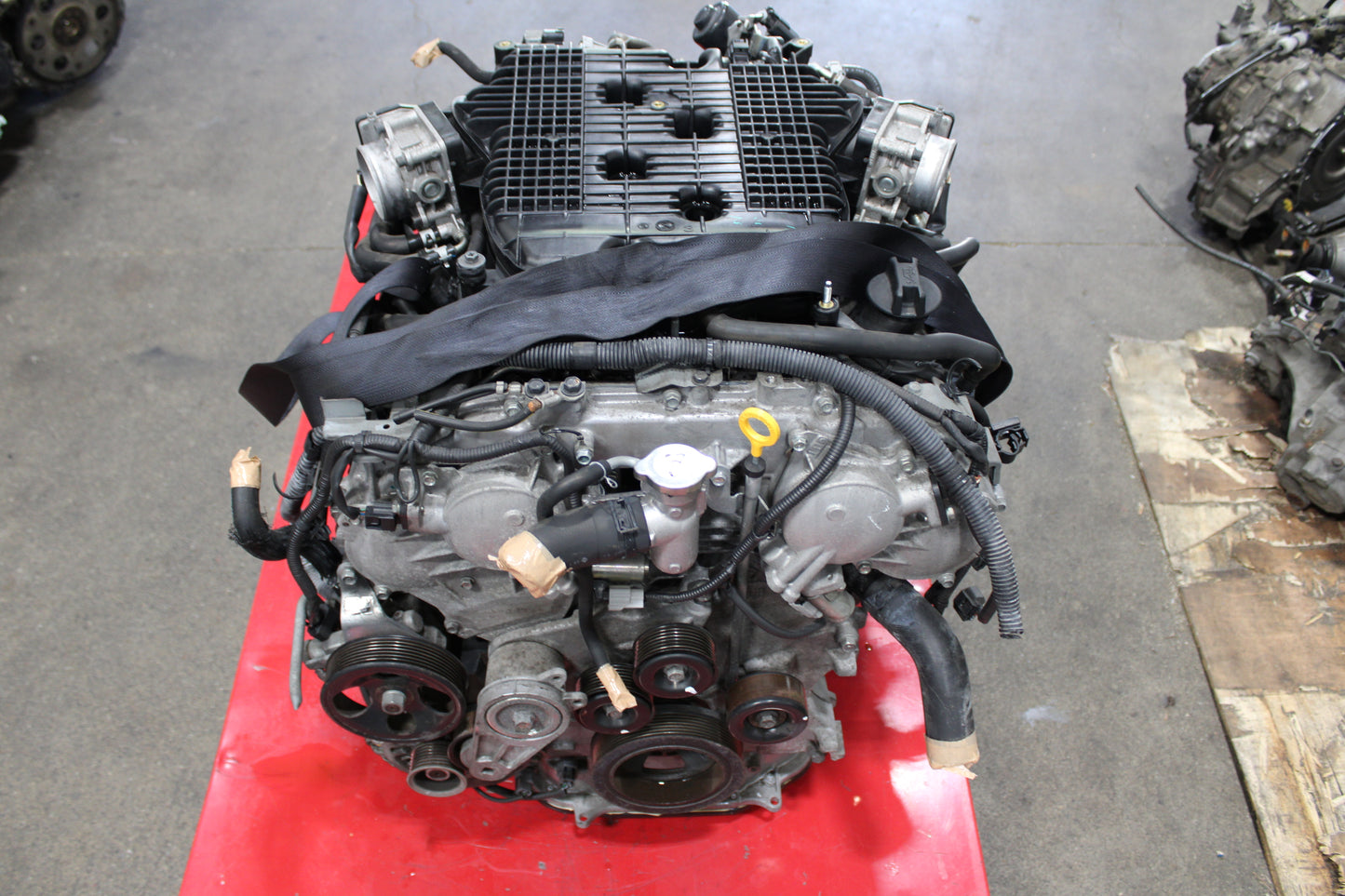 JDM 09-13 NISSAN 370Z VQ37HR VVEL 3.7L INFINITI ENGINE M37 VQ37