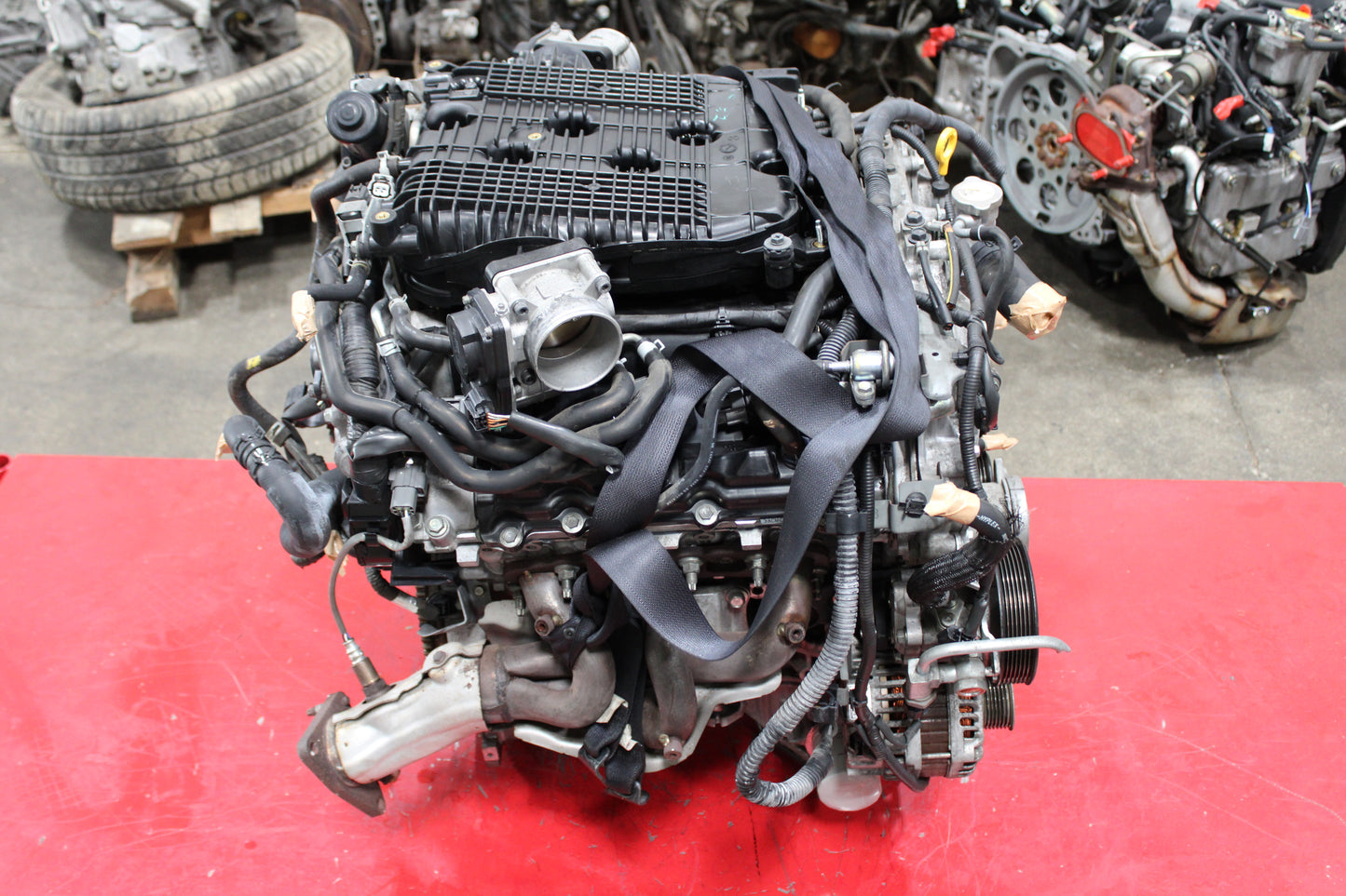 JDM 09-13 NISSAN 370Z VQ37HR VVEL 3.7L INFINITI ENGINE M37 VQ37